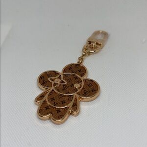 ✅ PRICE  IS FIRM ✅ Gold and Brown Charm/ Keychain